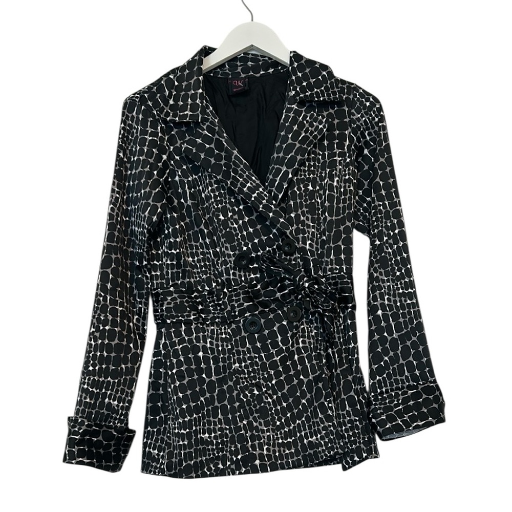 Wrapper Black Polka Dot Jacket, Small